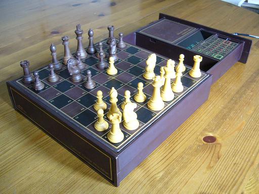 Great Game Machine mit Steinitz Modul Picture by Michael Watters - chesscomputeruk.com