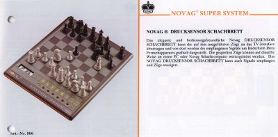 Novag Drucksensor Schachbrett