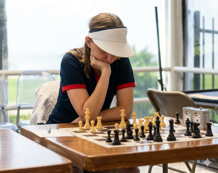 US-Meisterin Diane Savereide in der Partie gegen Super Constellation C Picture by CSS 3/84