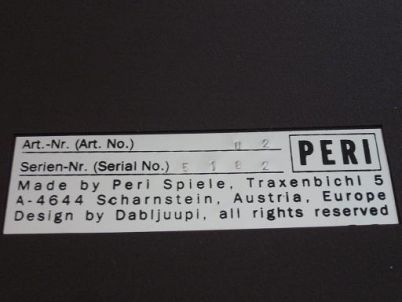 Serial Number
