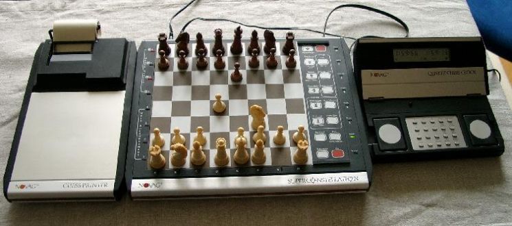 Chess Printer + Super Constellation + Quartz Chess Clock